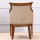 Living Room High Back Rubberwood Leisure Chair